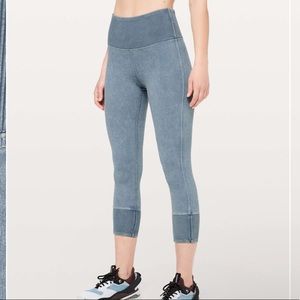 Lululemon Wunder Under Crop 23" *Ribbed
